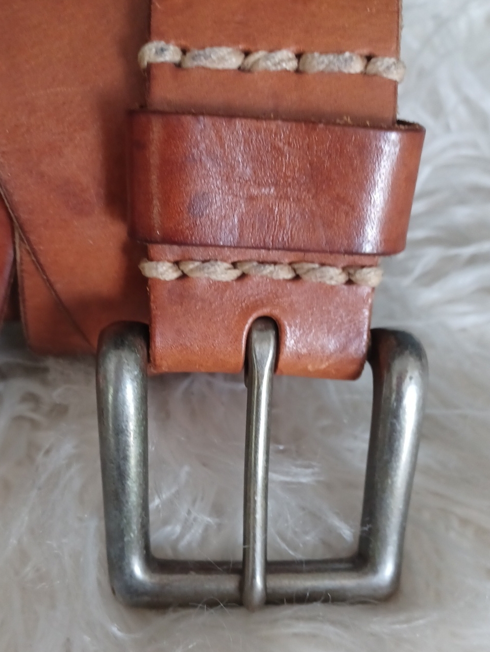 Abercrombie & Fitch Leather Belt - Picture 2 of 10